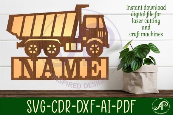 Crafting Personalized Decor: A Guide to Dump Truck Construction Vehicle Name Signs
