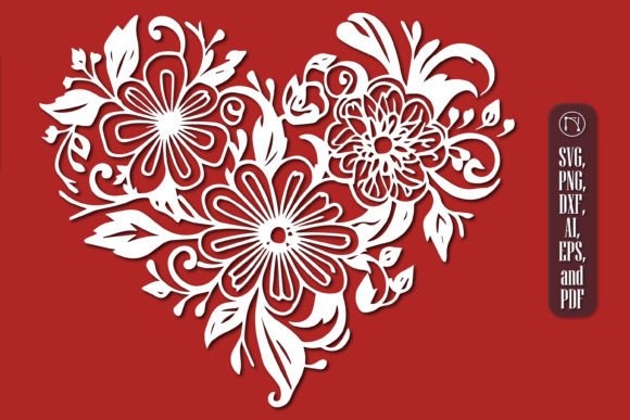 Cricut Flower Heart SVG: Craft with Ease