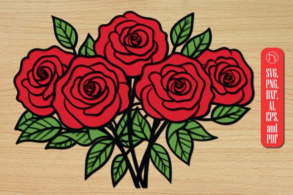 Elevating Digital Craftsmanship: The Strategic Value of the Paper Cut 3D Layer Rose Bouquet SVG