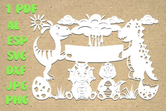 Revitalizing Craft Production with Dinosaurs Animals SVG Paper Clipping Templates