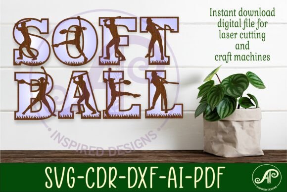 Softball Female Player Silhouette Letter: A Practical Guide for Crafters and Designers