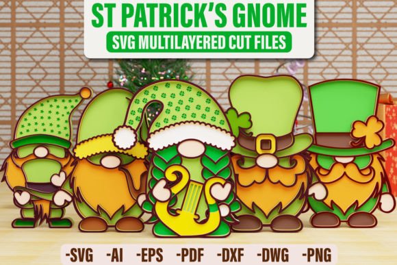 Strategic Application of the St Patrick s Gnome Bundle SVG Cut File for Creative Business Growth