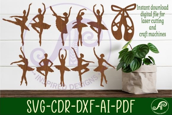 Strategic Applications of Ballerina Silhouette Laser Cut Shapes for Creators and Businesses