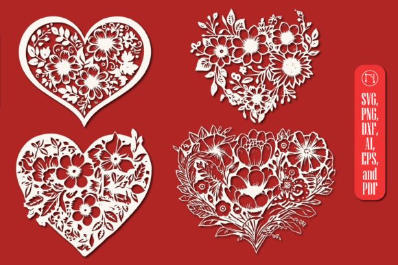 Strategic Crafting: Leveraging the Cricut Flower Heart SVG Cut File Bundle for Brand and Personal Impact
